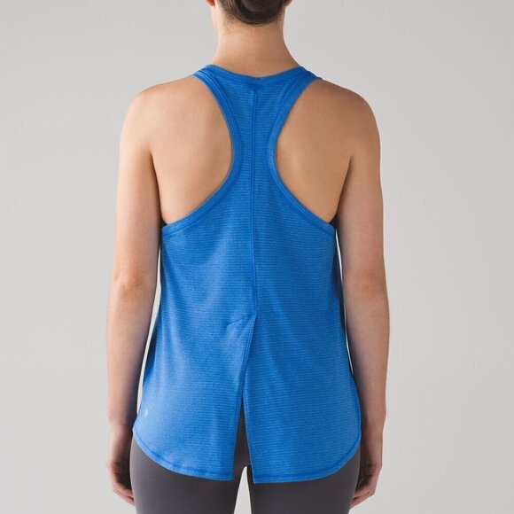 Lululemon Tie It Up Singlet - 12 Heathered Wild Bluebell - Picture 2 of 7